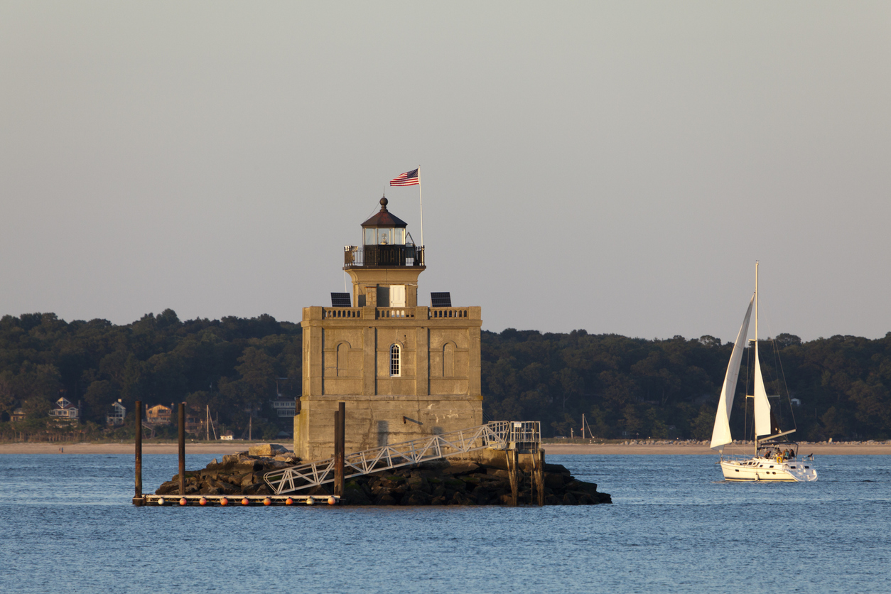 Panoramic Image of Huntington, NY